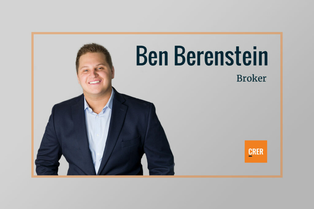 Ben Berenstein Joins CRER (Chicago Real Estate Resources, Inc.) CRER